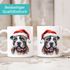 Tasse Hunde-Motiv Weihnachten Weihnachtsmütze lustig Hunderassen Geschenk Hundebesitzer Aquarell SpecialMe®preview