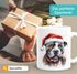Tasse Hunde-Motiv Weihnachten Weihnachtsmütze lustig Hunderassen Geschenk Hundebesitzer Aquarell SpecialMe®preview