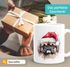 Tasse Hunde-Motiv Weihnachten Weihnachtsmütze lustig Hunderassen Geschenk Hundebesitzer Aquarell SpecialMe®preview