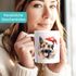 Tasse Hunde-Motiv Weihnachten Weihnachtsmütze lustig Hunderassen Geschenk Hundebesitzer Aquarell SpecialMe®preview