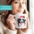 Tasse Hunde-Motiv Weihnachten Weihnachtsmütze lustig Hunderassen Geschenk Hundebesitzer Aquarell SpecialMe®preview