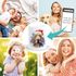 Tasse Hunde-Motiv Weihnachten Weihnachtsmütze lustig Hunderassen Geschenk Hundebesitzer Aquarell SpecialMe®preview