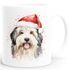 Tasse Hunde-Motiv Weihnachten Weihnachtsmütze lustig Hunderassen Geschenk Hundebesitzer Aquarell SpecialMe®preview