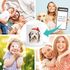 Tasse Hunde-Motiv Weihnachten Weihnachtsmütze lustig Hunderassen Geschenk Hundebesitzer Aquarell SpecialMe®preview