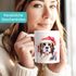Tasse Hunde-Motiv Weihnachten Weihnachtsmütze lustig Hunderassen Geschenk Hundebesitzer Aquarell SpecialMe®preview