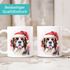 Tasse Hunde-Motiv Weihnachten Weihnachtsmütze lustig Hunderassen Geschenk Hundebesitzer Aquarell SpecialMe®preview