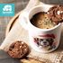 Tasse Hunde-Motiv Weihnachten Weihnachtsmütze lustig Hunderassen Geschenk Hundebesitzer Aquarell SpecialMe®preview