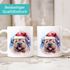 Tasse Hunde-Motiv Weihnachten Weihnachtsmütze lustig Hunderassen Geschenk Hundebesitzer Aquarell SpecialMe®preview