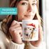 Tasse Hunde-Motiv Weihnachten Weihnachtsmütze lustig Hunderassen Geschenk Hundebesitzer Aquarell SpecialMe®preview