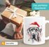 Tasse Hunde-Motiv Weihnachten Weihnachtsmütze lustig Hunderassen Geschenk Hundebesitzer Aquarell SpecialMe®preview