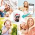 Tasse Hunde-Motiv Weihnachten Weihnachtsmütze lustig Hunderassen Geschenk Hundebesitzer Aquarell SpecialMe®preview