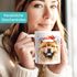 Tasse Hunde-Motiv Weihnachten Weihnachtsmütze lustig Hunderassen Geschenk Hundebesitzer Aquarell SpecialMe®preview