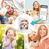 Tasse Hunde-Motiv Weihnachten Weihnachtsmütze lustig Hunderassen Geschenk Hundebesitzer Aquarell SpecialMe®preview