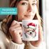 Tasse Hunde-Motiv Weihnachten Weihnachtsmütze lustig Hunderassen Geschenk Hundebesitzer Aquarell SpecialMe®preview