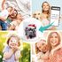 Tasse Hunde-Motiv Weihnachten Weihnachtsmütze lustig Hunderassen Geschenk Hundebesitzer Aquarell SpecialMe®preview