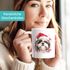 Tasse Hunde-Motiv Weihnachten Weihnachtsmütze lustig Hunderassen Geschenk Hundebesitzer Aquarell SpecialMe®preview