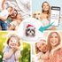 Tasse Hunde-Motiv Weihnachten Weihnachtsmütze lustig Hunderassen Geschenk Hundebesitzer Aquarell SpecialMe®preview