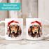 Tasse Hunde-Motiv Weihnachten Weihnachtsmütze lustig Hunderassen Geschenk Hundebesitzer Aquarell SpecialMe®preview