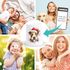 Tasse Hunde-Motiv Weihnachten Weihnachtsmütze lustig Hunderassen Geschenk Hundebesitzer Aquarell SpecialMe®preview
