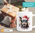 Tasse Hunde-Motiv Weihnachten Weihnachtsmütze lustig Hunderassen Geschenk Hundebesitzer Aquarell SpecialMe®preview