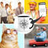 Tasse Kaffeetasse Kompass Windrose Abenteurer Campingbecher Teetasse Keramiktasse MoonWorks®preview