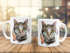 Tasse Katze mit Federn Kaffeetasse Teetasse Keramiktasse Autiga®preview
