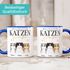 Tasse Katzen-Papa personalisiert mit bis zu 3 Katzenfiguren und Wunschnamen Geschenke zum Vatertag SpecialMe®preview