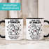 Tasse Liebe Geschenk Lustig Personalisiert Jahrestag Valentinstag Deine Fürze stinken Strichmännchen Paar SpecialMe®preview