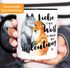 Tasse Liebe ist nur ein Wort Fuchs Geschenk Liebe Spruch Tasse Liebessprüche Kaffee-Tasse für Verliebte MoonWorks®preview