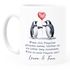 Tasse Liebe Liebeserklärung Heiratsantrag Pinguin Paar Spruch personalisiert Namen Ein Leben lang SpecialMe®preview