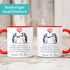 Tasse Liebe Liebeserklärung Heiratsantrag Pinguin Paar Spruch personalisiert Namen Ein Leben lang SpecialMe®preview