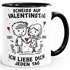 Tasse Liebes-Geschenk personalisiert Mann Frau Valentinstag Spruch Lustig Ich liebe Dich SpecialMe®preview