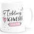 Tasse Lieblings-{style_variation_string} personalisierbar mit Namen persönliche Geschenke kleines Dankeschön SpecialMe®preview