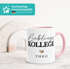 Tasse Lieblingskollege Lieblingskollegin Geschenkidee personalisiert mit Name Herz Wunschname SpecialMe®preview