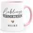 Tasse Lieblingsvermieter Lieblingsvermieterin Geschenkidee personalisiert mit Name Herz Wunschname SpecialMe®preview