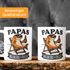 Tasse Lustig Wortspiel Lachs Relax Geschenkidee für Papa zum Vatertag Angler Keramik Becher MoonWorks®preview