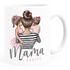 Tasse Mama mit Namen, Mutter Tochter Sohn - personalisierbar, mit Namen, du bist die Beste Muttertagsgeschenk SpecialMe®preview