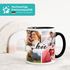 Tasse mit Foto-Collage Liebe Love personalisiert mit bis zu 9 Bildern Fotogeschenk selbst gestalten SpecialMe®preview