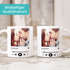 Tasse mit Foto Song Cover Playlist Musik Liebes-Geschenk Freundschaft personalisiert mit Bild und Wunsch-Text SpecialMe®preview