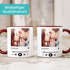 Tasse mit Foto Song Cover Playlist Musik Liebes-Geschenk Freundschaft personalisiert mit Bild und Wunsch-Text SpecialMe®preview