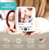Tasse mit Foto Song Cover Playlist Musik Liebes-Geschenk Freundschaft personalisiert mit Bild und Wunsch-Text SpecialMe®preview