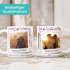 Tasse mit Foto und Wunschtext Foto-Geschenk Fototasse personalisiert 3 eigene Bilder im Fotorahmen mit Herz SpecialMe®preview
