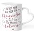 Tasse mit Herz-Henkel Geschenk beste Freundin mit Name personalisierbar Spruch Du bist mehr als nur eine Freundin SpecialMe®preview