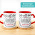 Tasse mit Herz-Henkel  Ich will dich heute, morgen .... Ich liebe dich Geschenkidee Liebe Freund/Freundin/Partner SpecialMe®preview