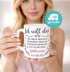 Tasse mit Herz-Henkel  Ich will dich heute, morgen .... Ich liebe dich Geschenkidee Liebe Freund/Freundin/Partner SpecialMe®preview