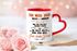 Tasse mit Herz-Henkel Liebes-Spruch Ich will dich heute morgen...Liebeserklärung ich liebe dich Geschenkidee Valentinstag Freund/Freundin/Partner SpecialMe®preview