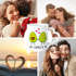 Tasse mit Herz-Henkel Liebes-Spruch You complete me Avocado Motiv Geschenkidee Valentinstag Freund/Freundin Partner/in SpecialMe®preview