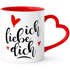 Tasse mit Herz-Henkel Liebeserklärung ich liebe dich Geschenk Valentinstag Jahrestag Weihnachten Mann/Frau/Partner SpecialMe®preview
