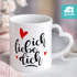 Tasse mit Herz-Henkel Liebeserklärung ich liebe dich Geschenk Valentinstag Jahrestag Weihnachten Mann/Frau/Partner SpecialMe®preview