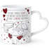 Tasse mit Herz-Henkel personalisierbar Sprüche Liebe Pärchen mit Liebesbotschaft persönliches Geschenk für Partner, Verliebte, Paare SpecialMe®preview